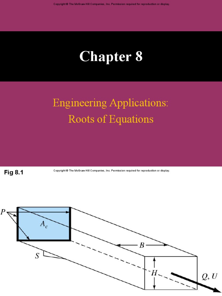 Engineering Applications: Roots of Equations | PDF | Technology ...