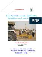 Laser Leveller For Precision Land Levelling - An Extension Bulletin