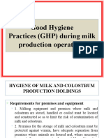 GHP Milk Production