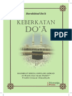 Islam Keberkatan Doa