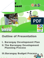 Barangay Development Planning