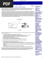 Introduction To Ultrasonic Testing