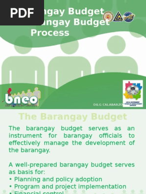 Barangay Budget