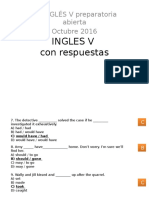 50 Inglés v- y Respuestas