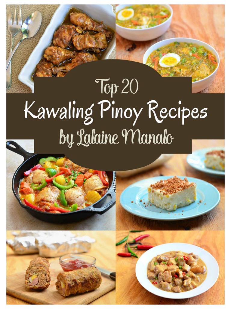 Popular Filipino Recipes eCookbook | PDF