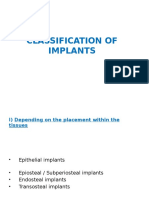 Unit 2-Classification of Implants