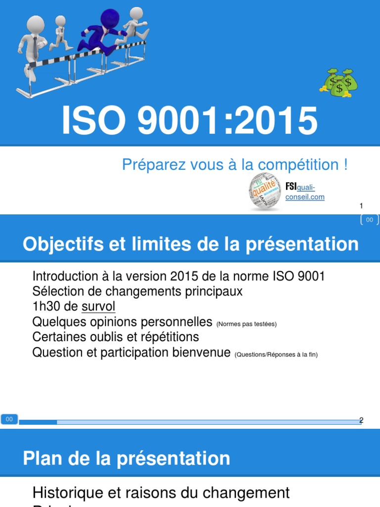 Résumé Des Chapitres De La Norme Iso 9001 Version 2015 Resumé Iso 9001 - V2015 | PDF | Management de la qualité | Risque