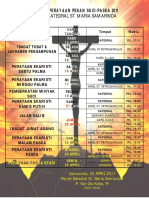 Jadwal Pekan Suci 2011 U Dicetak