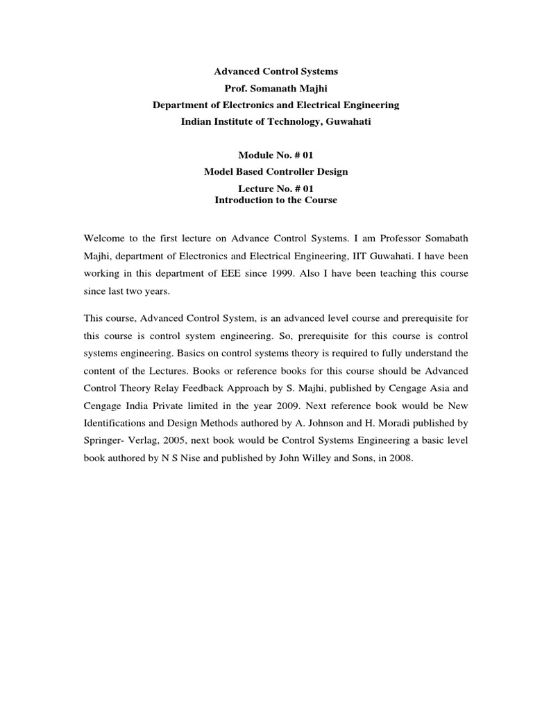 Lec1 PDF | PDF | Technology & Engineering