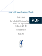 Static and Dynamic Translinear Circuits