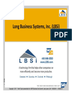 Long Business Systems, Inc. (Lbsi)