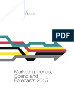 Marketing Trends, Spend and Forecasts 2015: The Top 5 Trends