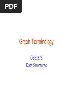 Graph Terminology: CSE 373 Data Structures