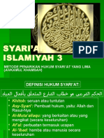Materi Syariah 3. Metode Penarikan Hukum Syariat