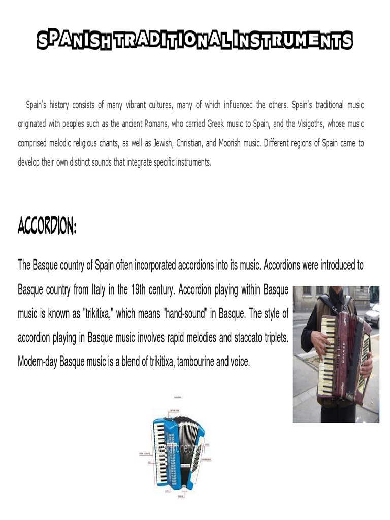 SpanishTraditionalInstruments.pdf Guitars European Musical