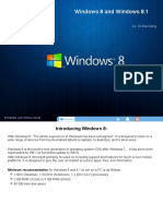 Features of Windows - 8 and 8.12037