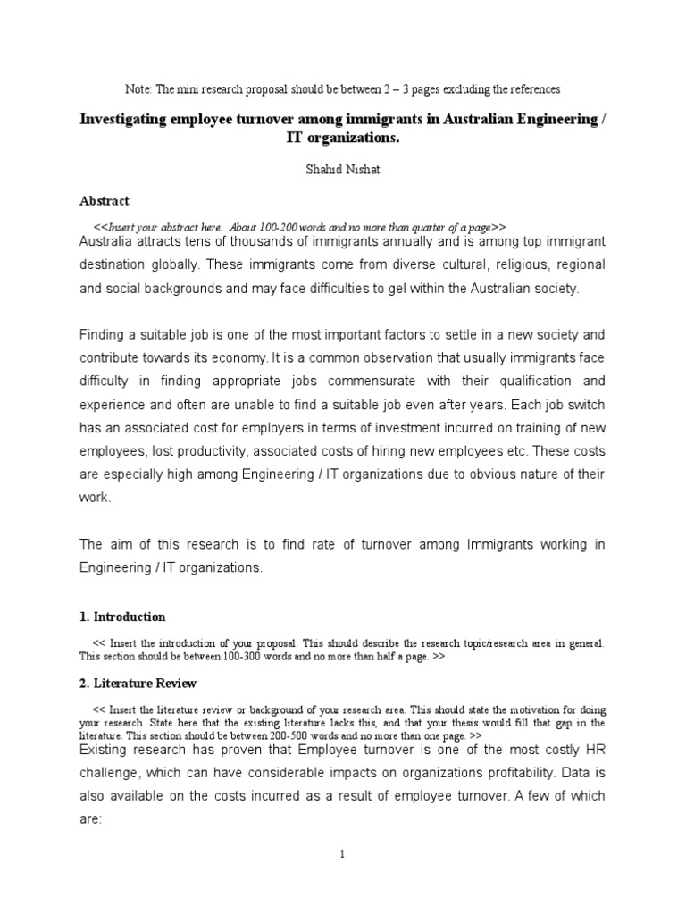 Observation protocol for research image