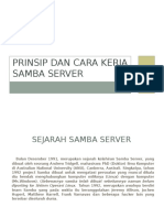 Prinsip Dan Cara Kerja Samba Server