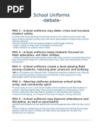 Why school uniform should not be abolished picture