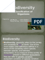 Biodiversity Classification of Organisms