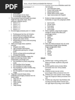 Soal Mid Penjas Kelas Xii