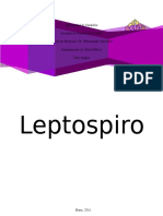 Trabajo Leptospirosis