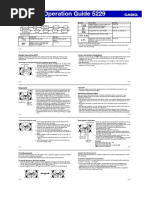 Operation Guide 5229: Daylight Saving Time (DST) 12-Hour and 24-Hour Timekeeping