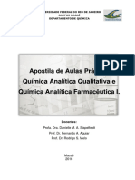 Apostila Qui Analít Quali 2016.2 PDF