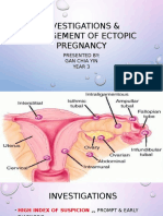3 Investigation & Management of Ectopic Pregnancy