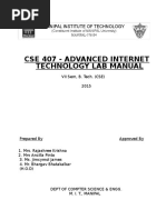 Lab Manual - Ait (Cse 407) 2016