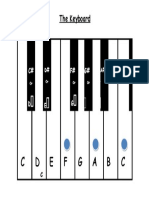 C D E F G A B C: The Keyboard