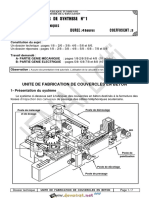 Devoir de Synthèse N°1 - Génie Mécanique Systeme de Fabrication de Couvercles - Bac Technique (2014-2015) MR Lotfi