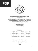 Download PENGARUH GRAFTING POLIPROPILENA DAN SERAT TANDAN KOSONG KELAPA SAWIT TERHADAP SIFAT MEKANIK DAN TERMAL KOMPOSIT PP-g-MAHTKS-g-MAH by Kartika Setia Rini SN326961373 doc pdf