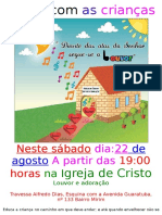 Culto Criança