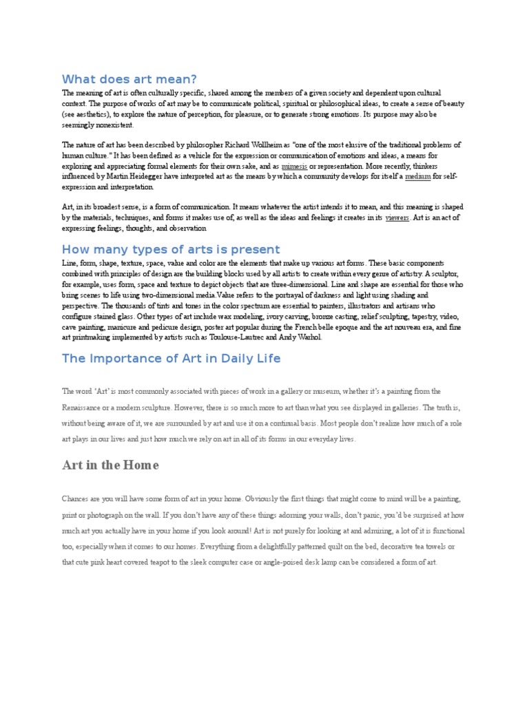 What Does Art Mean PDF Cognition Cognitive Science