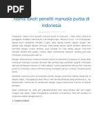 Download Nama Tokoh Peneliti Manusia Purba Di Indonesia by Ramadhan van AS SN326970684 doc pdf