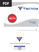 Manual de Instalacao e Operacoes Basicas - Stand Alone HD-TVI