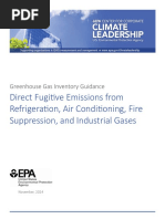 Direct Fugitive Emissions From Refrigeration, Air Conditioning, Fire Suppression, and Industrial Gases