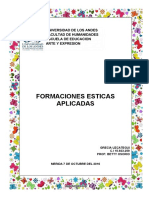 FORMACION ESTETICA APLICADA