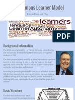 Autonomous Learner Model Presentation