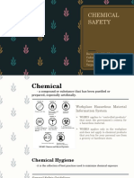 Chemical Safety: Barrameda, John Marvel Cadiente, Jerome Tamayo, Karina Beatriz Vargas, Korina