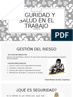 Seguridad y salud en el trabajo: gestión del riesgo