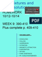 week 9 grade 8 mixtures   solutions notes