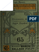 Argot Español PDF
