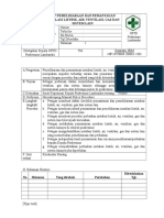 8.5.1.2 Sop Pemeliharaan Dan Pemantauan Instalasi Listrik, Air, Ventilasi, Gas Dan Sistem Lain