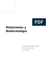 Mutaciones y Biotecnologia