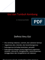 Press Gizi Dan Tumbuh Kembang