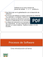 Procesos de Software 2012