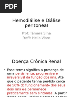 Hemodiálise e Diálise Peritoneal