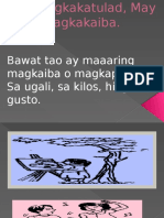 Health May Pagkakatulad, May Pagkakaiba